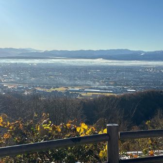 うっすらと雲海