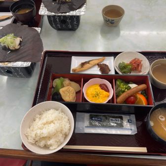 朝食はしっかりと😉