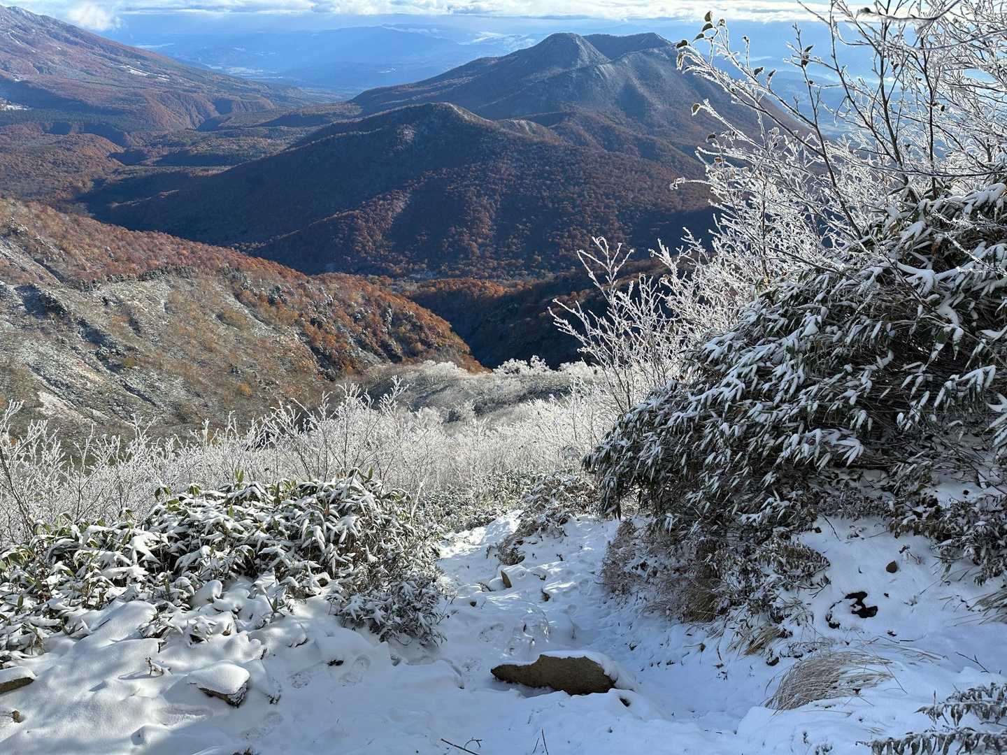 最後の登り
足元を確認しながら登ります