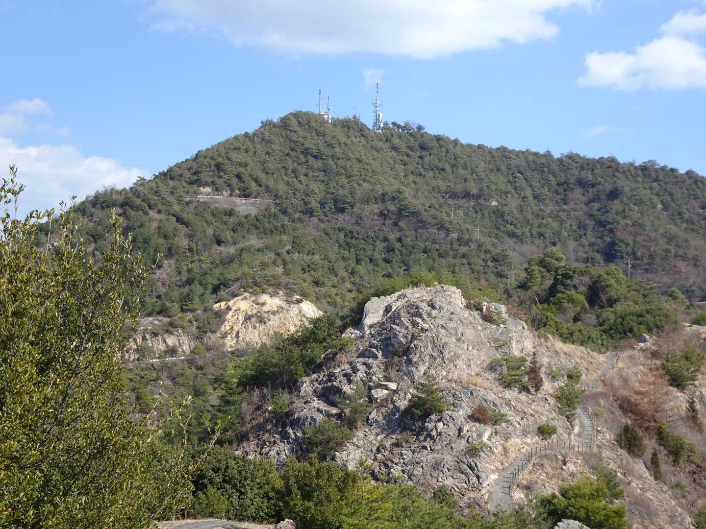 安神山-鷲ヶ頭山 往復コースの写真