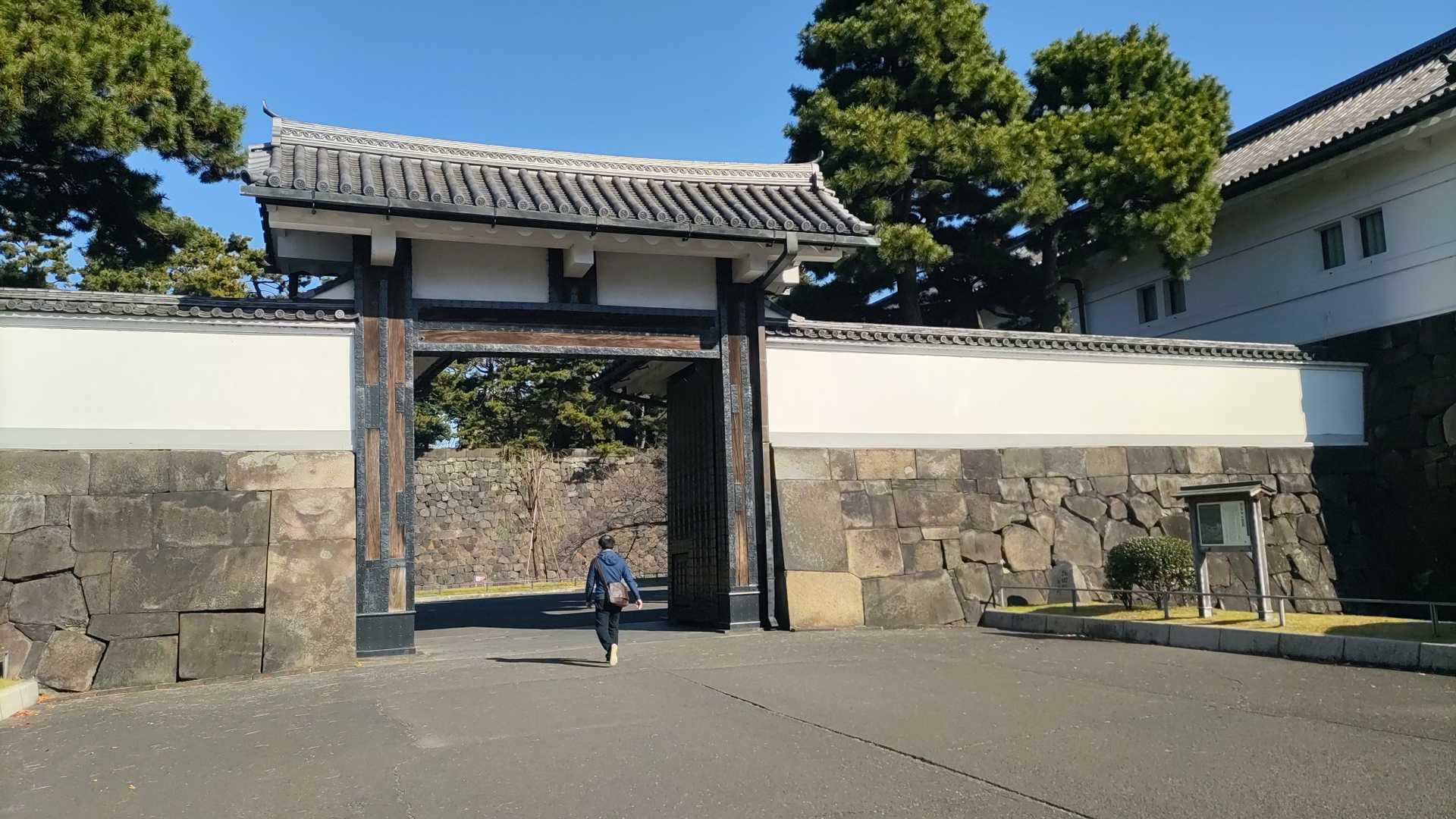 有名な桜田門です。