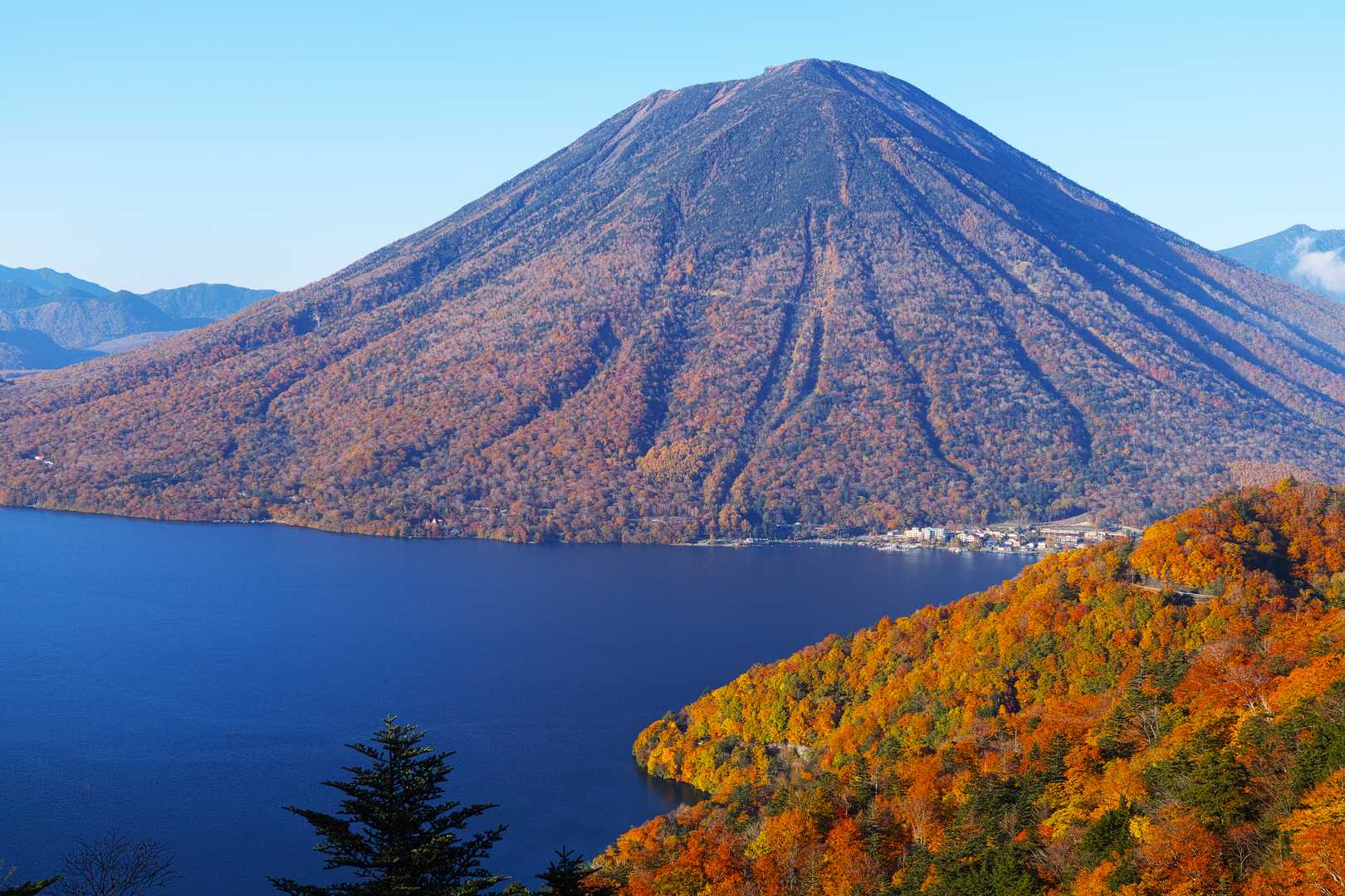 男体山の写真