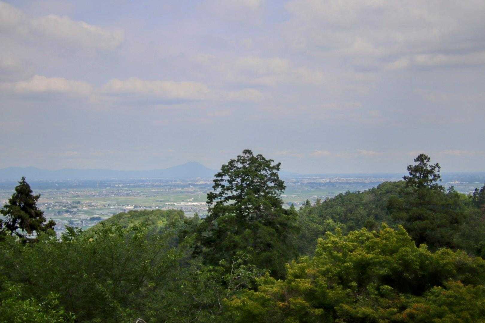 太平山神社からの景色