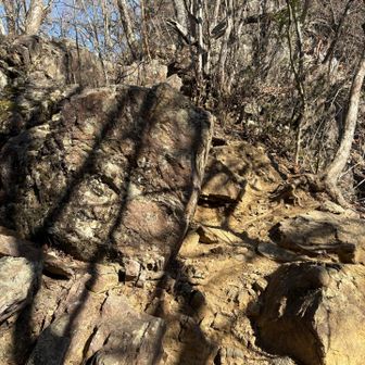 奥の院までの岩場