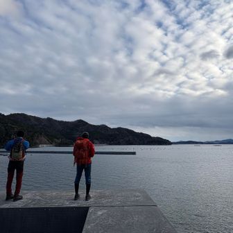 海到着
お疲れしたー