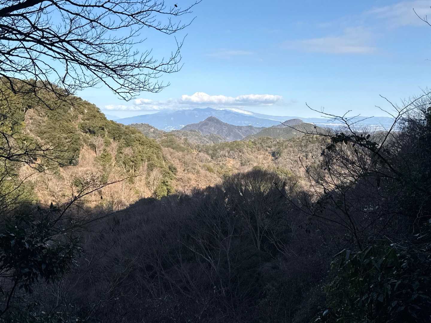 富士山、完全に雲隠れ☁️