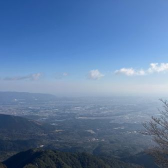 濃尾平野に舞う黄砂。黄砂を見に来たんだよね