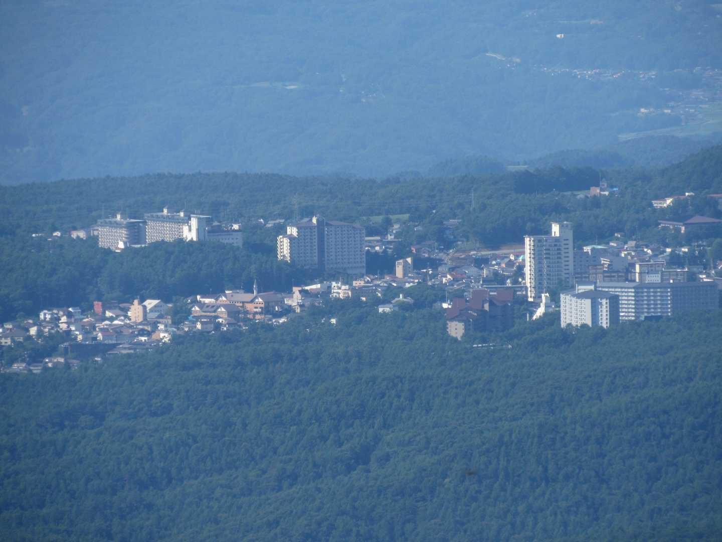 草津の温泉街