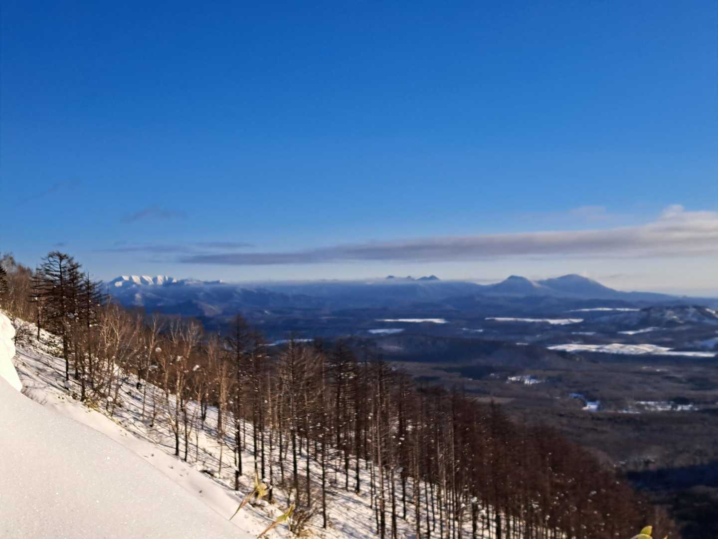 この景色見ながら歩ける