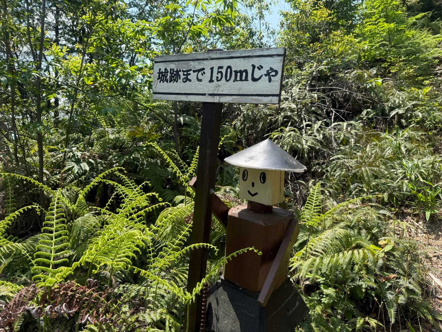 布施山 往復コースの写真