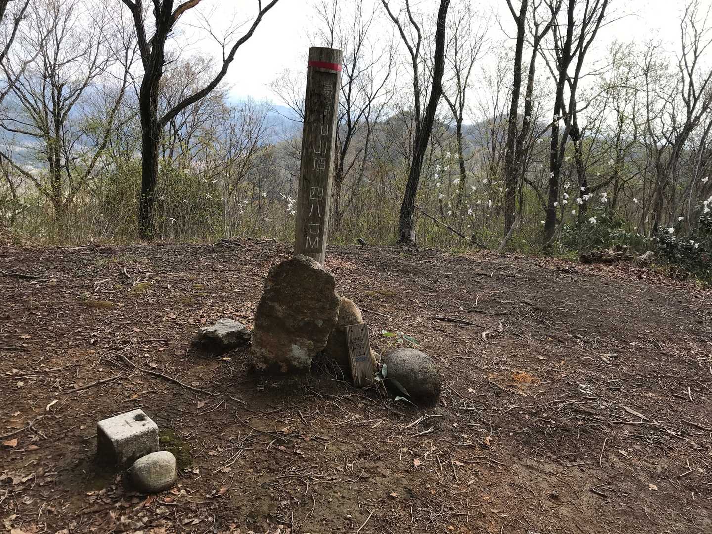  高野山登山口-高野山-東屋-揚原山登山口-揚原山-蟹淵 周回コースの写真