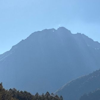今日登った焼岳