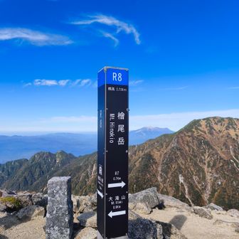 檜尾岳　
2728M　
百高山
