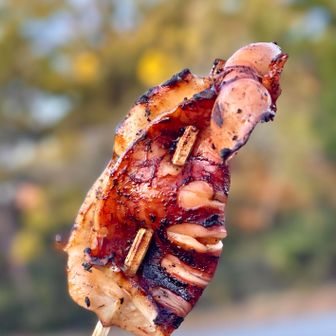 道中イカ焼き🦑のノボリが目に入り思わず立ち寄り😋