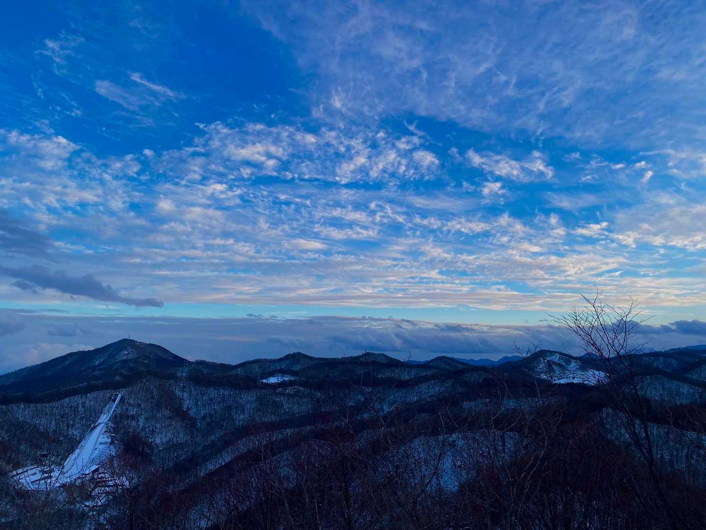 奥三角山 往復コースの写真