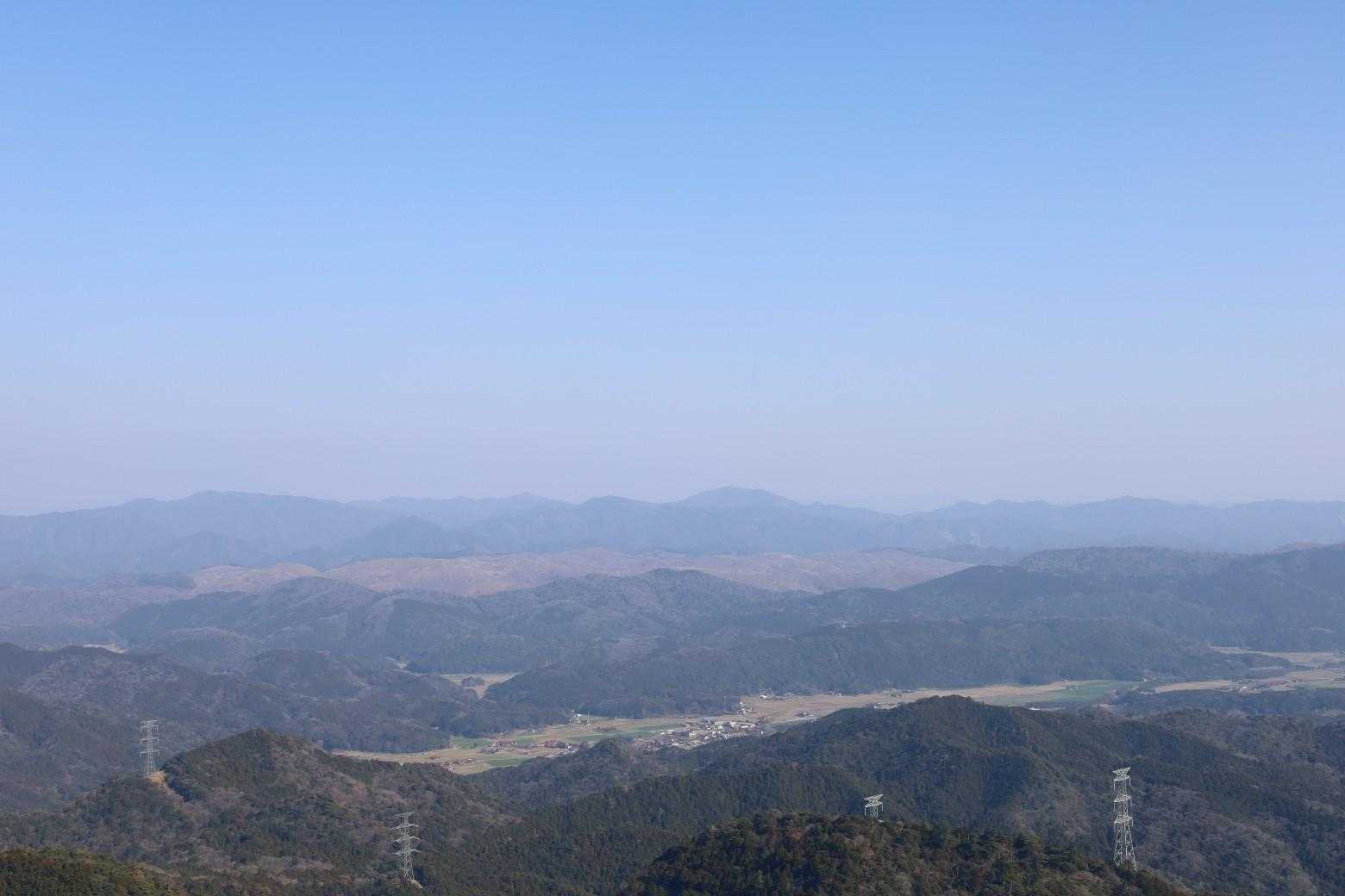 秋吉台も丸見え