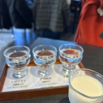 そして利酒セット、豆乳付