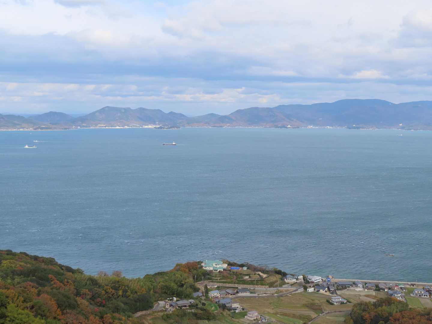小豆島 皇踏山(おうとざん)方面