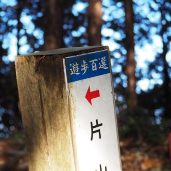 山本山へは登らずそのまま片山集落へ降る