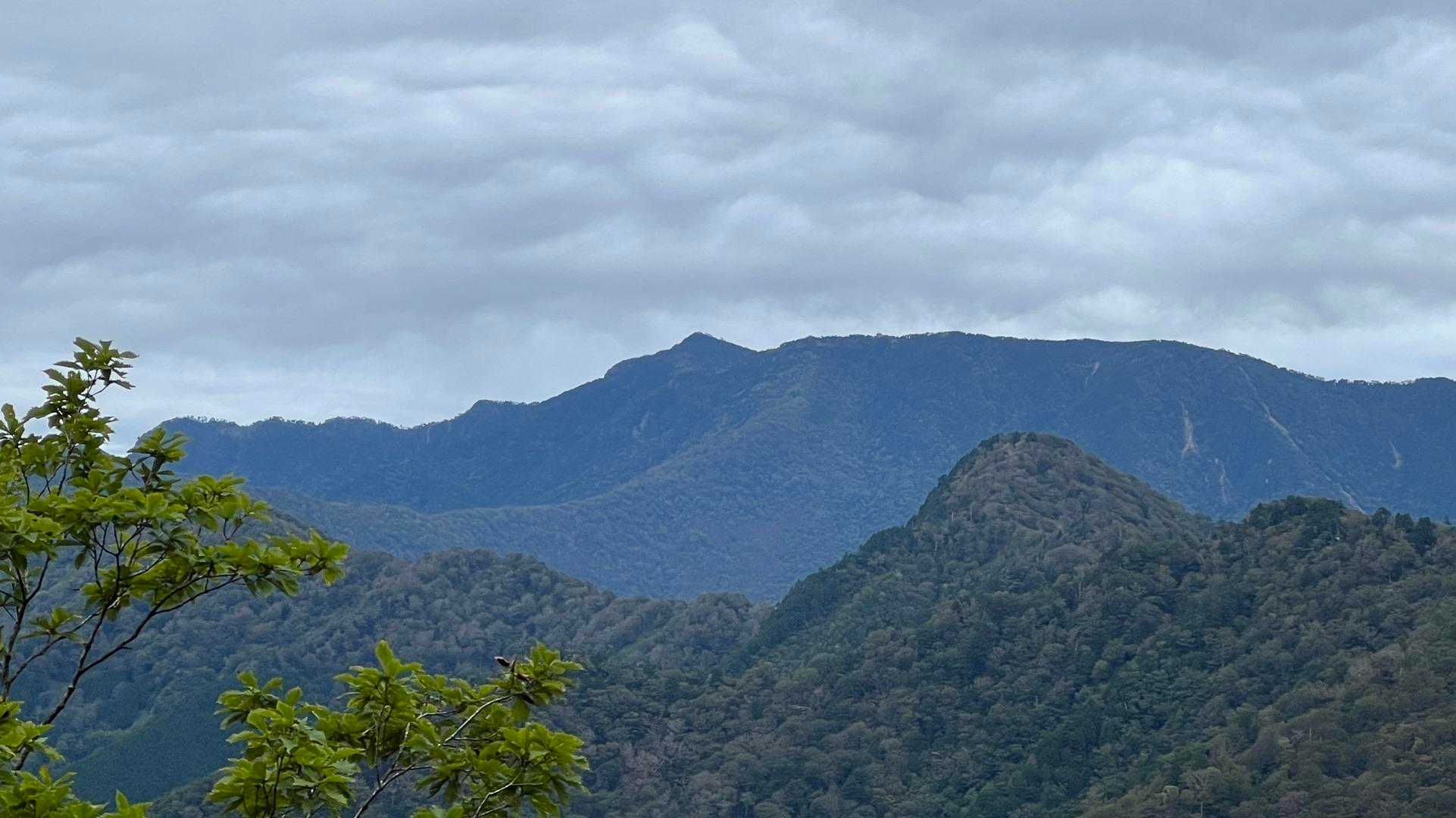 先週行った八経ヶ岳、弥山