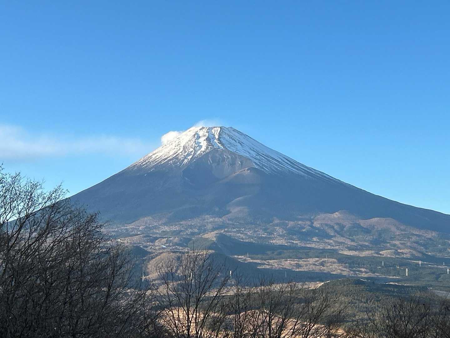 山頂よりドーン！