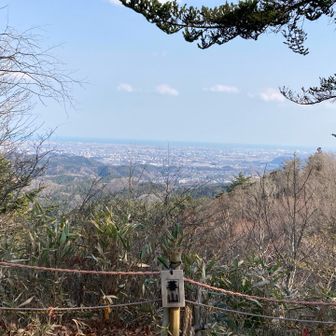 蕃山に戻ってきて、あとは降るだけ