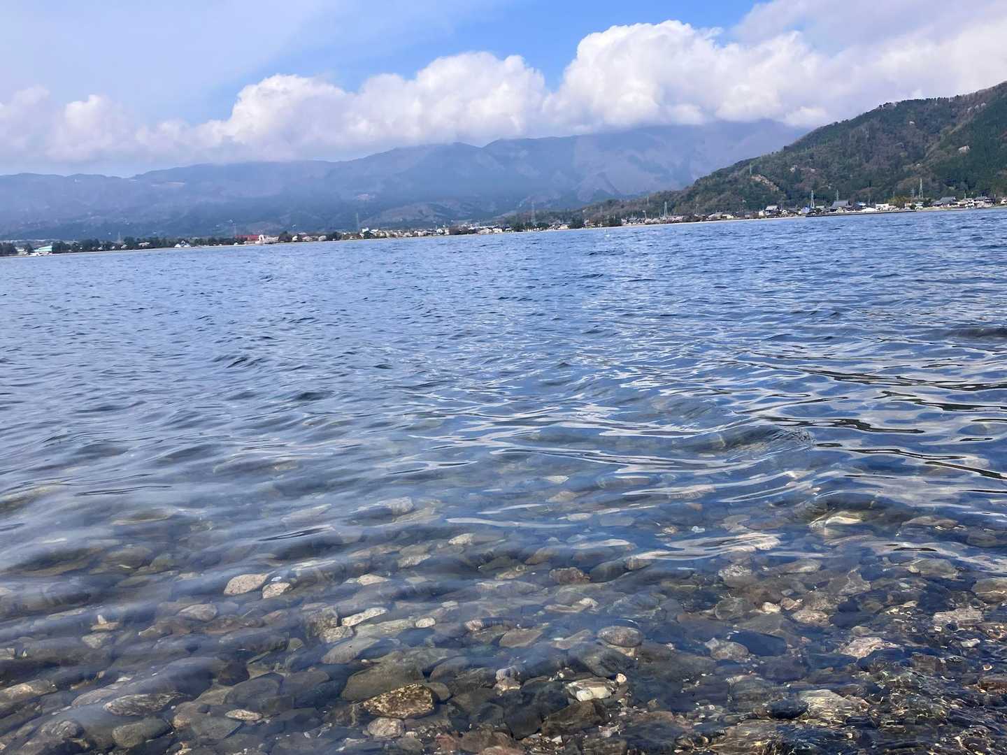 まるで海ですな^_^