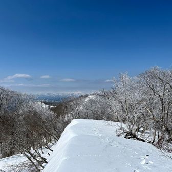 山頂から尾瀬方向