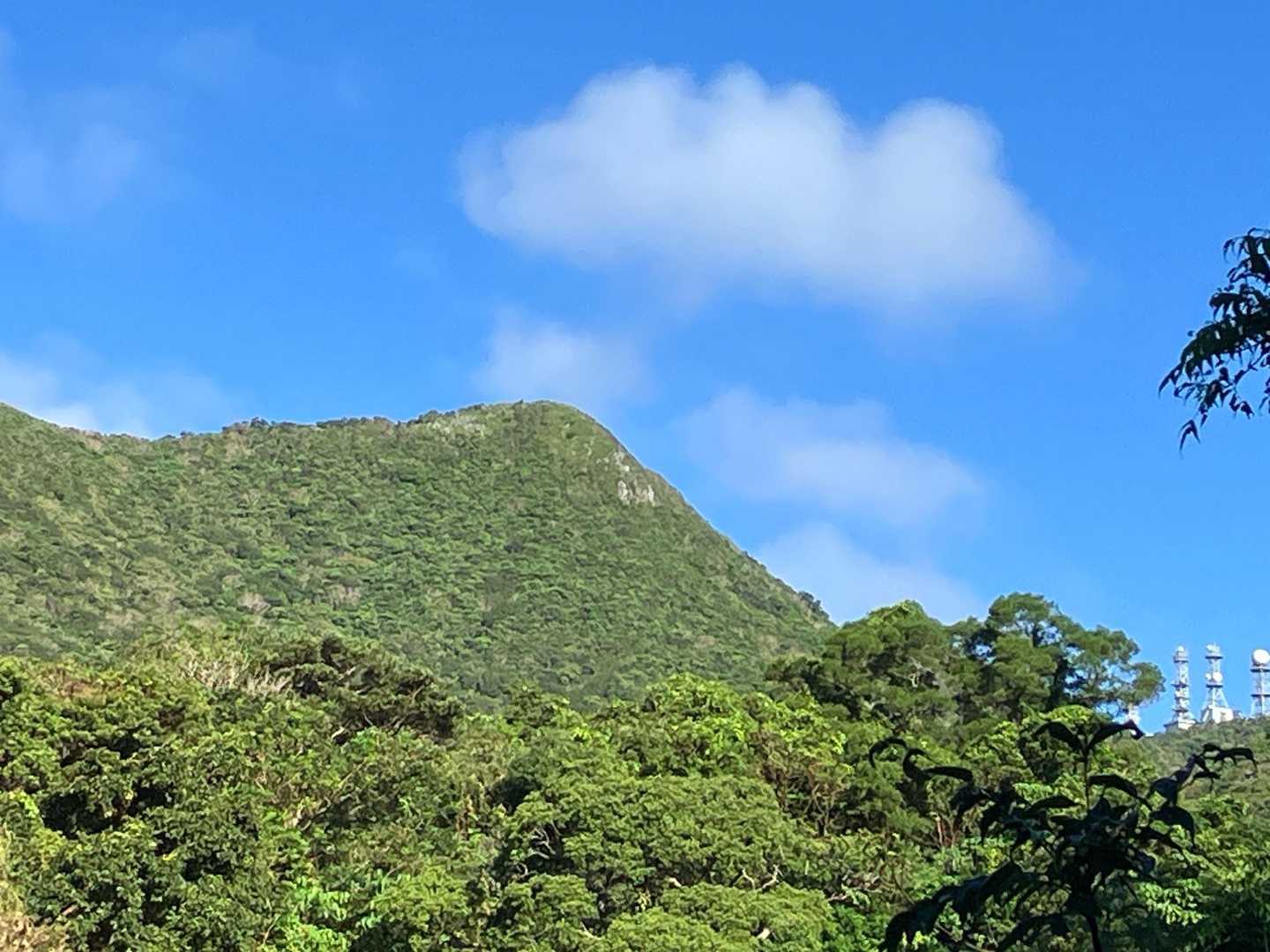 安和岳 往復コースの写真