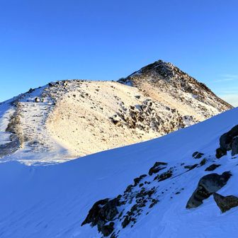 剣ヶ峰が見えた👍