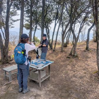 太平山山頂到着です