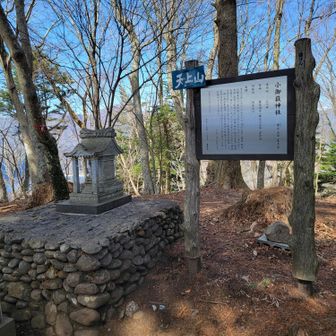 折角、復路も往路を辿ったので、往時に素通りした小御嶽神社に参拝
