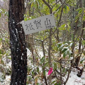 グリーンピークになった松賀山。
小松と加賀の境目なのでこの名前に。