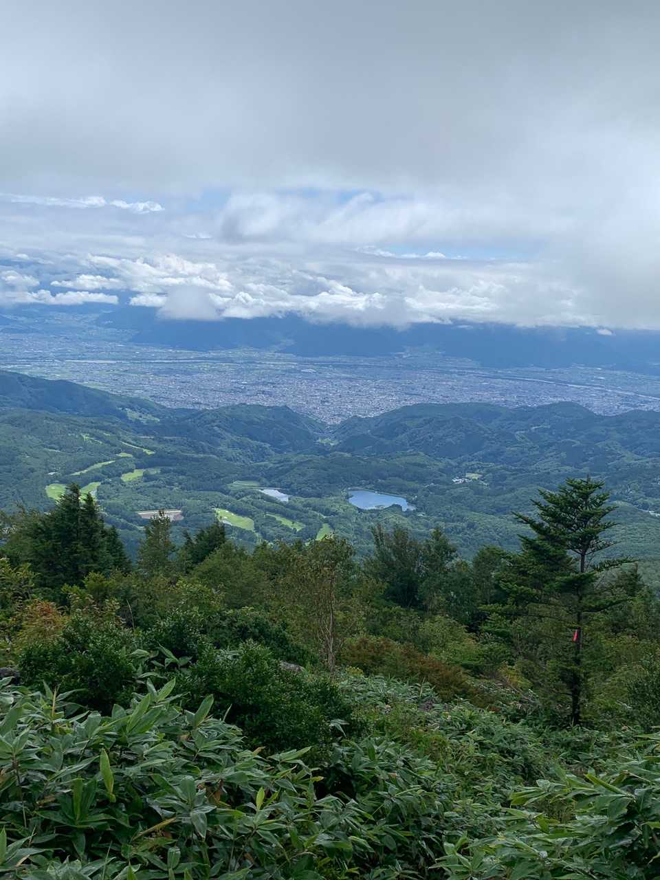雲の下に出ました。
景色見せてくれてありがとう〜