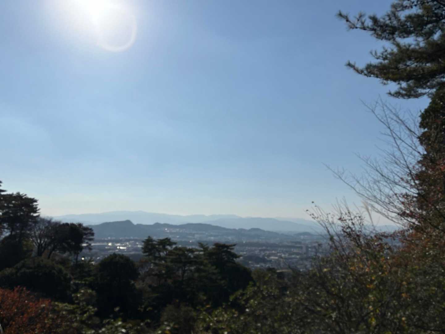 皿山公園バス停-岳城山 往復コースの写真