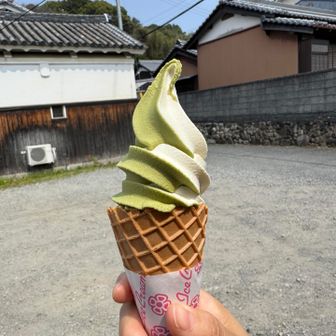 途中にアイス屋さん
50人くらいの団体に遭遇し焦る