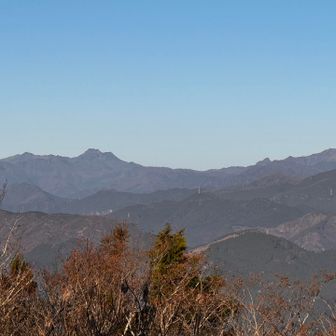 あれが石鎚かな？
よく分からなかった