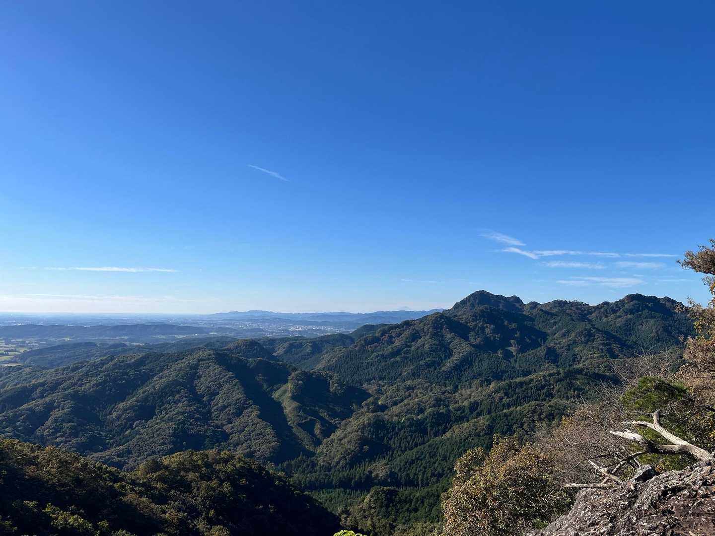 長倉山-鞍掛山-シゲト山-斑根石山-古賀志山 周回コースの写真