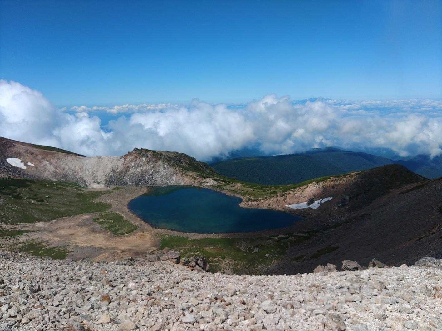 剣ヶ峰口-乗鞍岳 往復コースの写真
