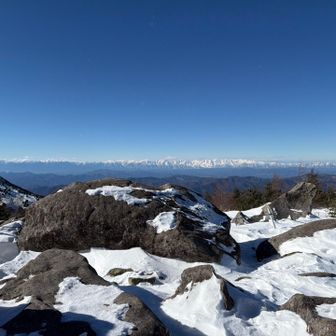 北アルプスみわたせました！