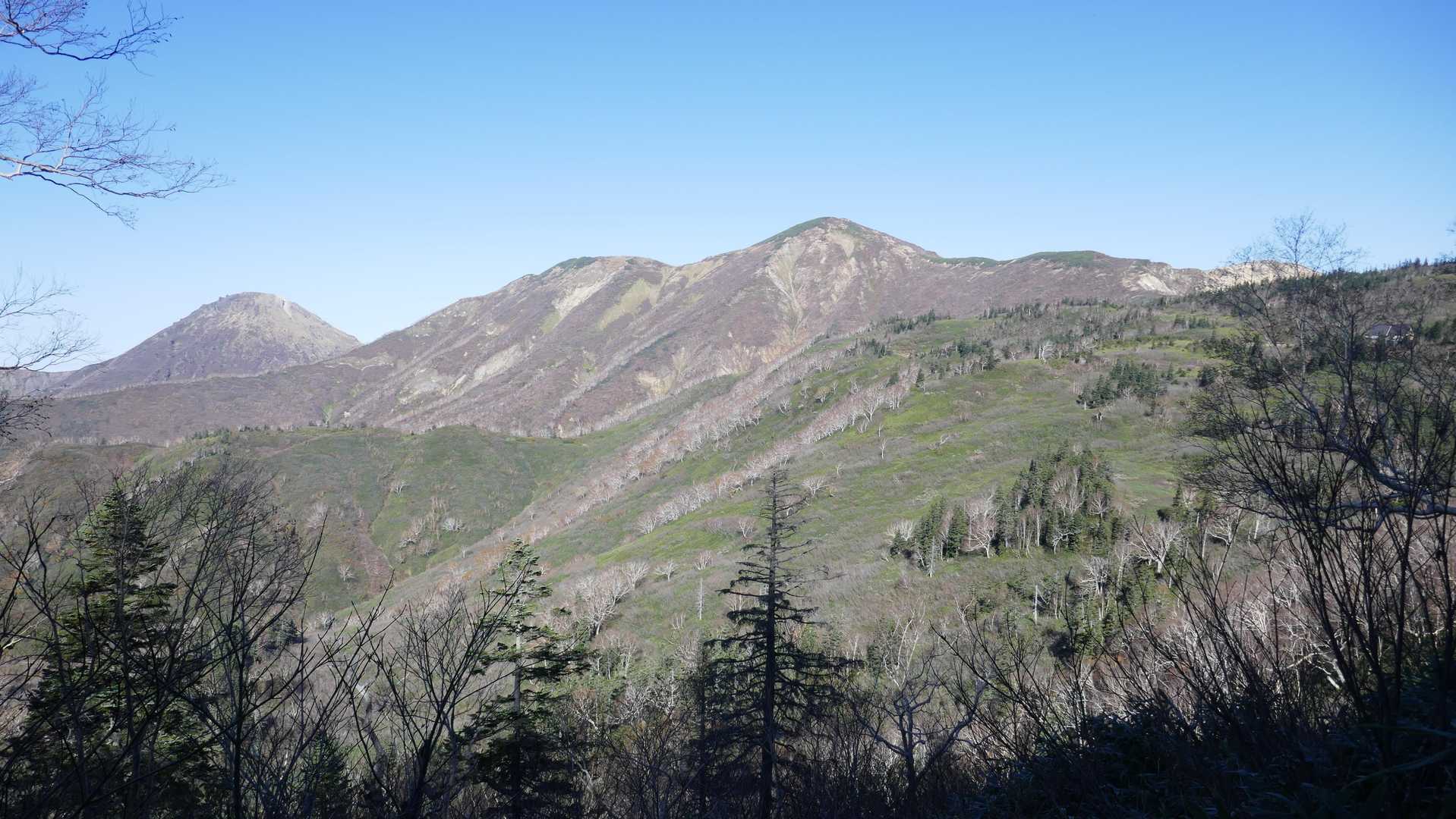 火打山が見えた。