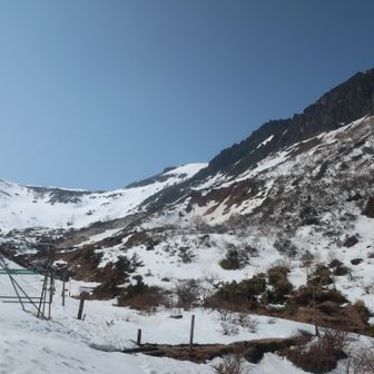 くろがね小屋跡に到着