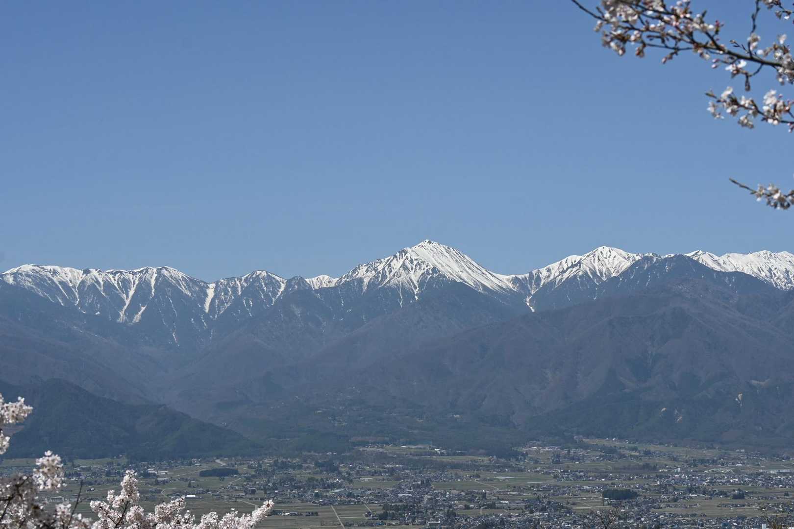 常念岳　