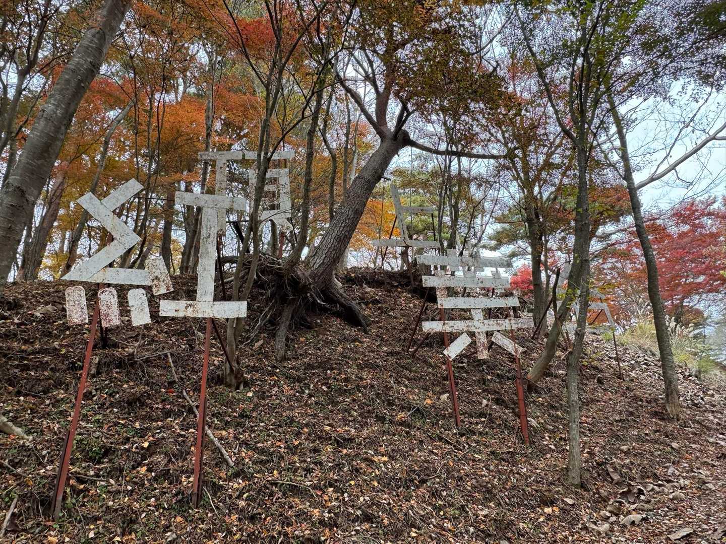 まずは紅葉台へ