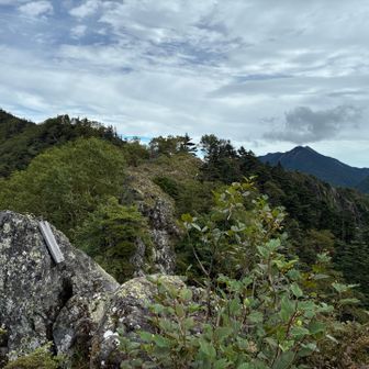 岩場と細尾根かな〜、
で、集中します💪
