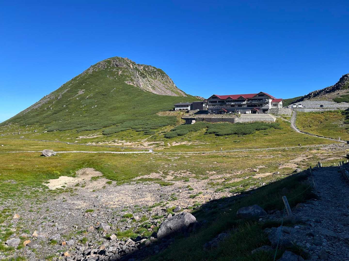 乗鞍山頂バス停-富士見岳口-剣ヶ峰口-乗鞍岳-富士見岳-大 周回コースの写真