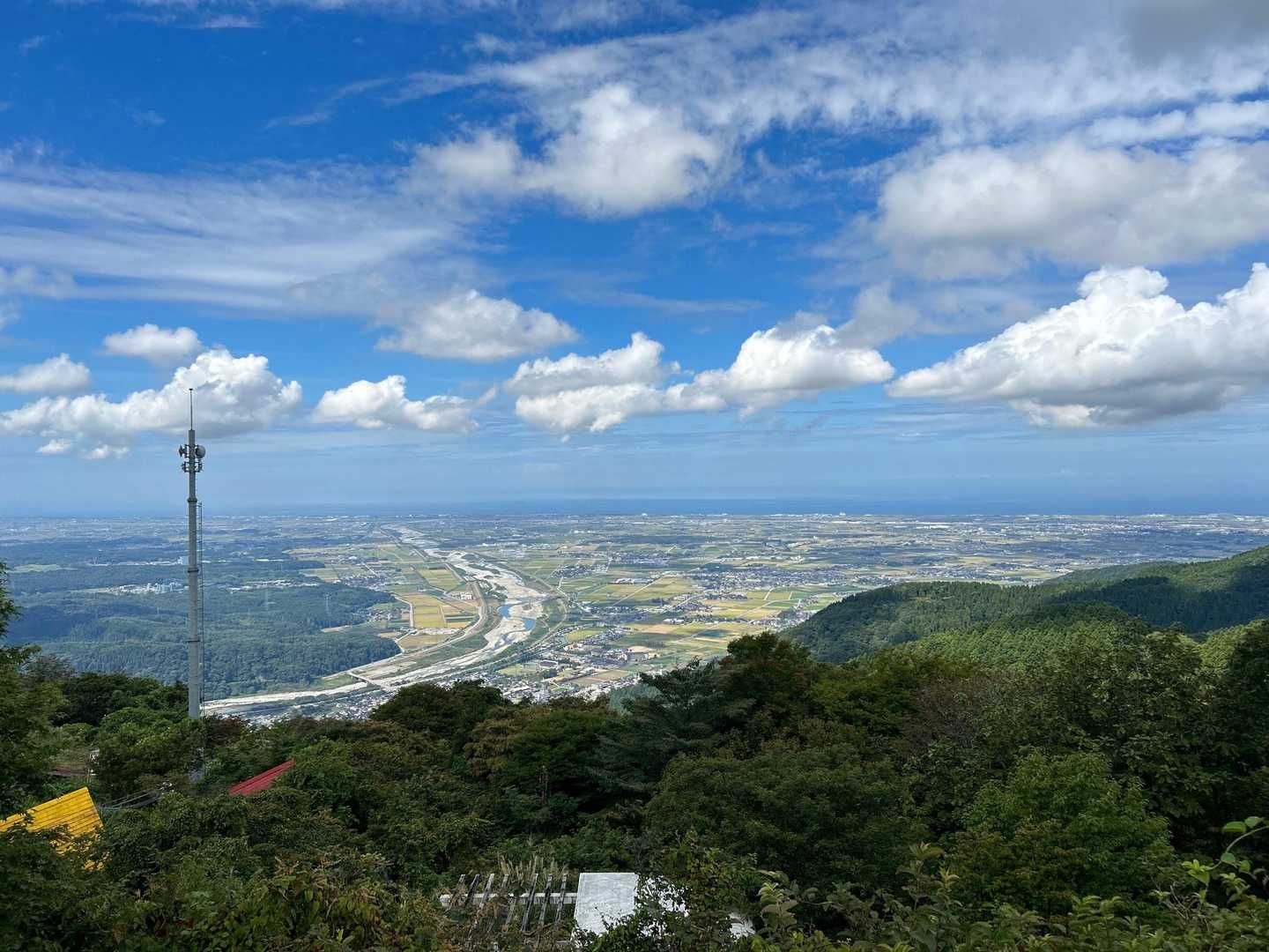 ゴンドラ山頂からの眺め✨️