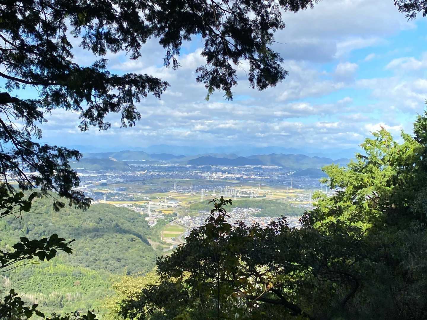 各務アルプス方面かな