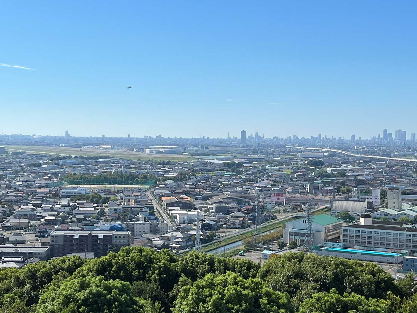 小牧市役所バス停-小牧山 往復コースの写真