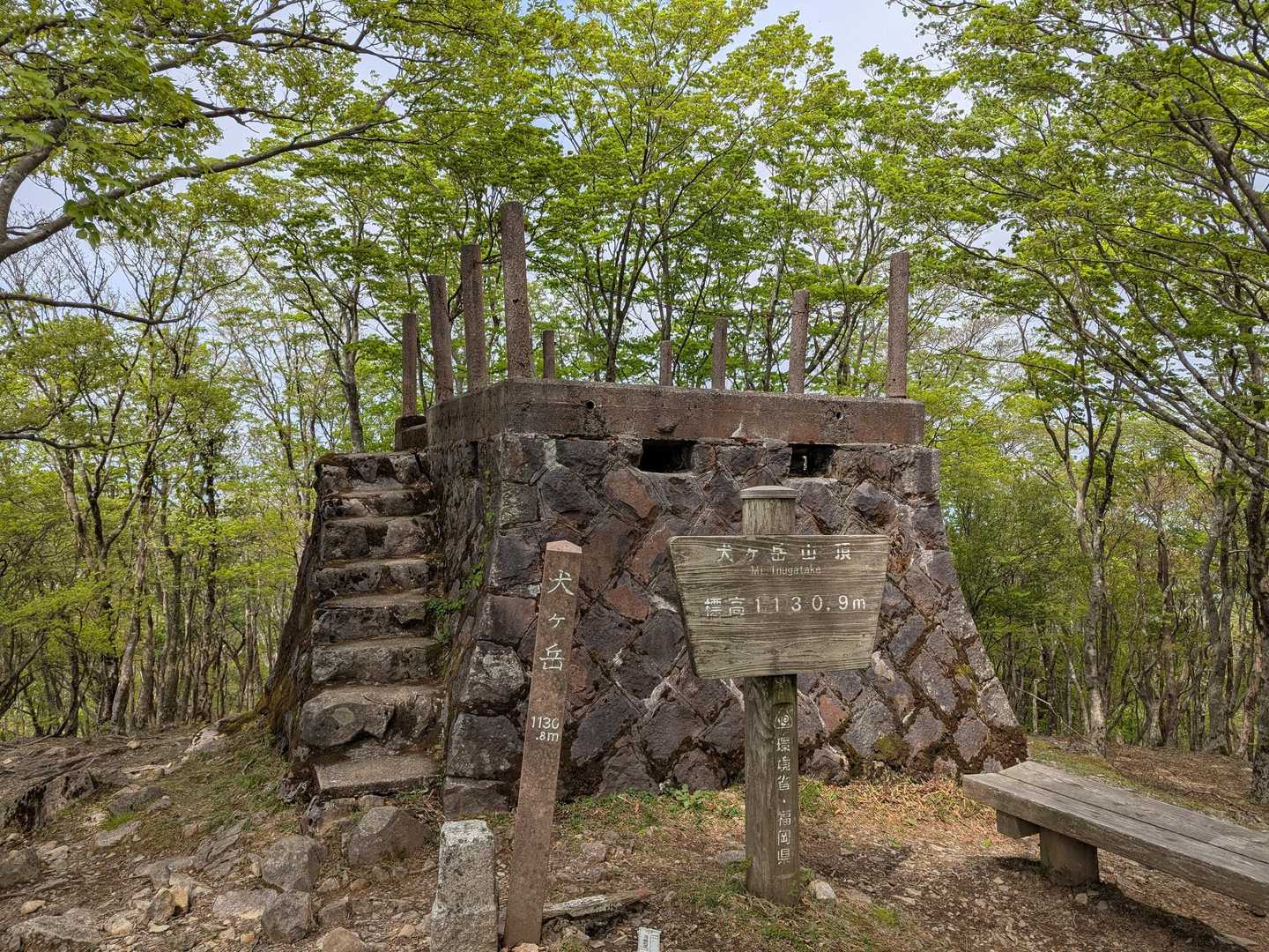 犬ヶ岳▲